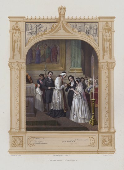 結婚の祝福 作： Maurice Leloir